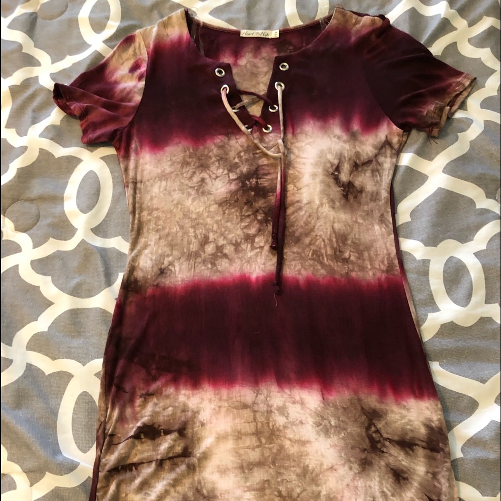 Tie-dye dress